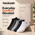 Havinash Premium Ankle Socks for Men – Pack of 5